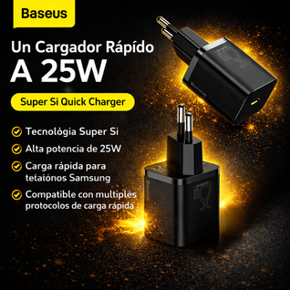 Baseus UltraCharge 25W™ – Rendimiento Máximo en Cada Carga
