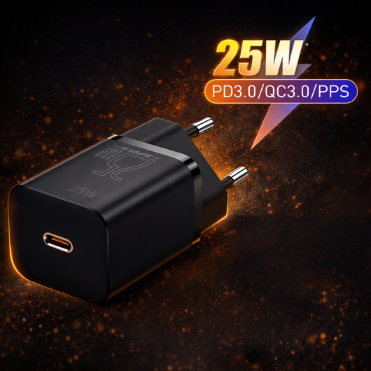 Baseus UltraCharge 25W™ – Rendimiento Máximo en Cada Carga