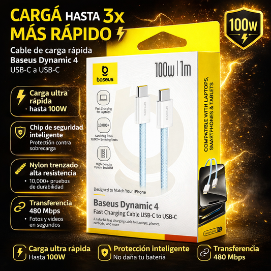 BASEUS CABLE ULTRA FAST 100W