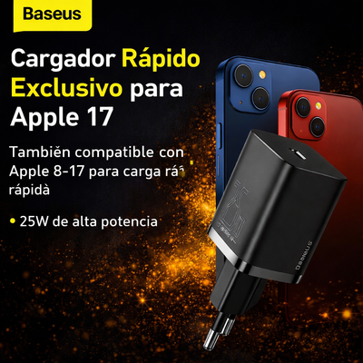 Baseus UltraCharge 25W™ – Rendimiento Máximo en Cada Carga